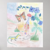 Aangepast Kinder kunstwerk, Nutcracker speelgoed,  Poster (Voorkant)