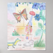 Aangepast Kinder kunstwerk, Nutcracker speelgoed,  Poster (Voorkant)