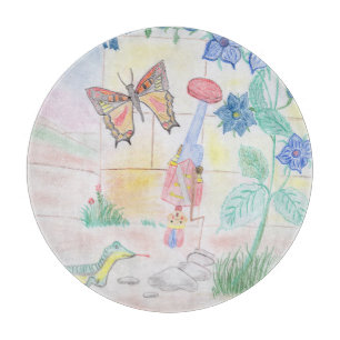 Aangepast Kinder kunstwerk, Nutcracker speelgoed,  Snijplank