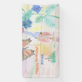 Aangepast Kinder kunstwerk, Nutcracker speelgoed,  Spandoek (Verticaal)