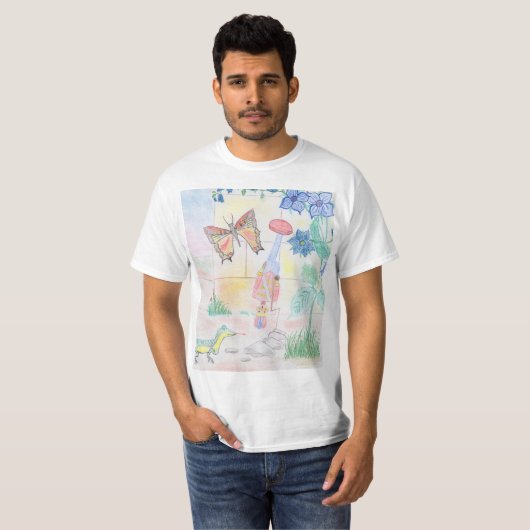 Aangepast Kinder kunstwerk, Nutcracker speelgoed,  T-shirt (Voorkant volledig)