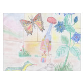 Aangepast Kinder kunstwerk, Nutcracker speelgoed,  Tafelkleed (Voorkant (Horizontaal))