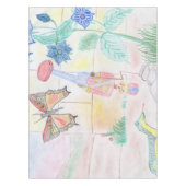 Aangepast Kinder kunstwerk, Nutcracker speelgoed,  Tafelkleed (Voorkant)