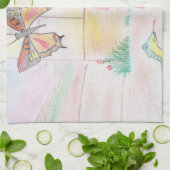 Aangepast Kinder kunstwerk, Nutcracker speelgoed, Theedoek (Gevouwen)