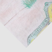 Aangepast Kinder kunstwerk, Nutcracker speelgoed,  Tissuepapier (Detail)