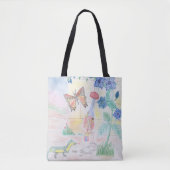Aangepast Kinder kunstwerk, Nutcracker speelgoed,  Tote Bag (Voorkant)