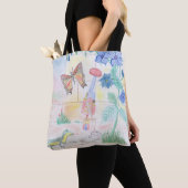 Aangepast Kinder kunstwerk, Nutcracker speelgoed,  Tote Bag (Dichtbij)