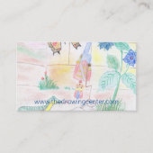 Aangepast Kinder kunstwerk, Nutcracker speelgoed,  Visitekaartje (Voorkant)