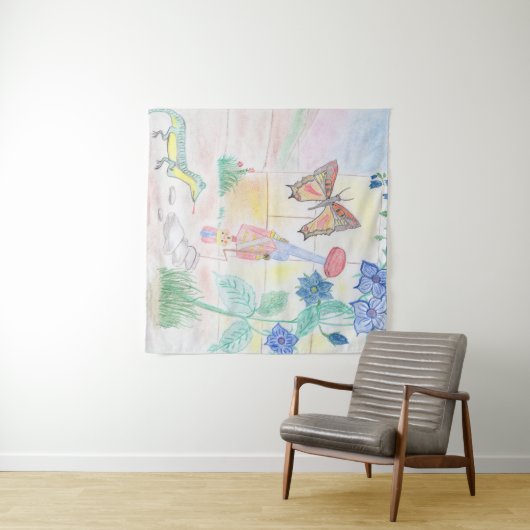 Aangepast Kinder kunstwerk, Nutcracker speelgoed,  Wandkleed (In Situ (horizontaal))