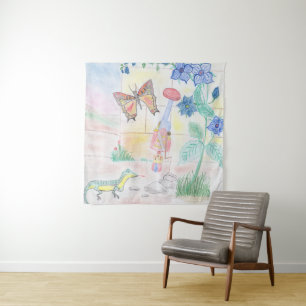 Aangepast Kinder kunstwerk, Nutcracker speelgoed, Wandkleed