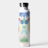 Aangepast Kinder kunstwerk, Nutcracker speelgoed, Waterfles (Links)