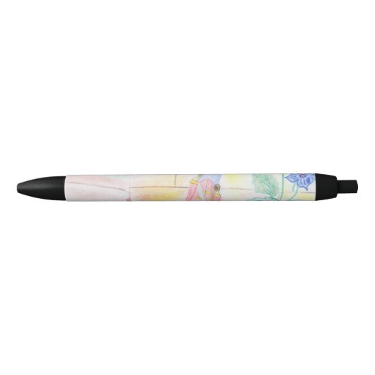 Aangepast Kinder kunstwerk, Nutcracker speelgoed,  Zwarte Inkt Pen (Voorkant)