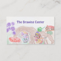 Aangepast Kinder kunstwerk, twee leuke muis, bloem