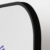 Aangepast Kinder kunstwerk, twee leuke muis, bloem Pickleball Paddle (Links Detail)