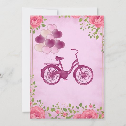 Aangepast Kinder Paris Birthday Party Kaart (Achterkant)