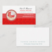 Aangepast kinderdagverblijf voor Baby Visitekaartje (Voorkant / Achterkant)