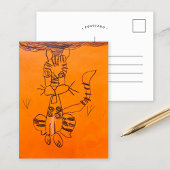 Aangepast Kinderen Art Print Briefkaart