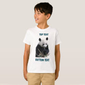Aangepast kinderendieren T-shirt sjabloon (Voorkant volledig)