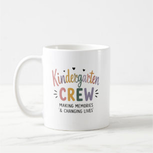 Aangepast Kindergarten Crew Leraren Waardering Koffiemok