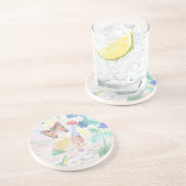 Aangepast kinderkunstwerk, Notenkraker-speelgoed,  Zandsteen Onderzetter (Zijkant)