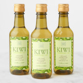 Aangepast Kiwi Etherische Olie Etiket (Flessen)