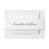 Aangepast klassiek weddenschap uitnodigingen wikkel (Voorkant Voorbeeld)