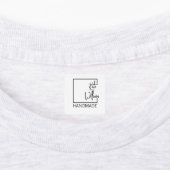 Aangepast kledinglabel voor handgemaakt artikel labels (Aangebracht)
