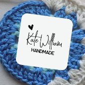 Aangepast kledinglabel voor handgemaakt artikel labels