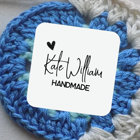 Aangepast kledinglabel voor handgemaakt item labels