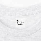 Aangepast kledinglabel voor handgemaakt item labels (Aangebracht)
