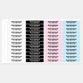 Aangepast Kledinglabel voor verpleeghuis / Dagopva Labels (Vel)