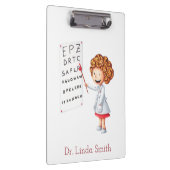 Aangepast klembord met een artsenafbeelding (Rechts)