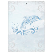 Aangepast klembord voor blauwe dolfijn (Achterkant)