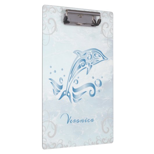 Aangepast klembord voor blauwe dolfijn (Rechts)