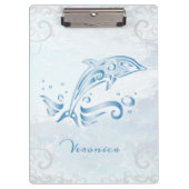 Aangepast klembord voor blauwe dolfijn (Voorkant)