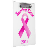 Aangepast klembord voor borstkanker roze lint (Rechts)