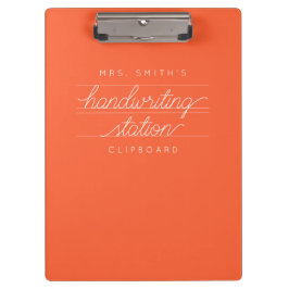 Aangepast klembord voor docent of student