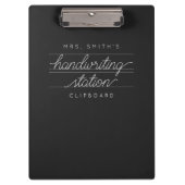 Aangepast klembord voor docent of student (Voorkant)