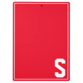 Aangepast klembord voor Letter (Achterkant)