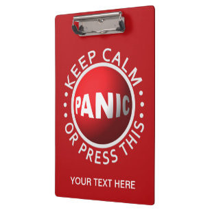Aangepast klembord voor panische Button