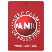 Aangepast klembord voor panische Button (Achterkant)