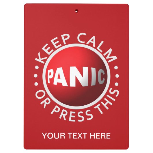 Aangepast klembord voor panische Button (Achterkant)