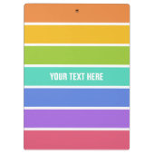 Aangepast klembord voor regenboogkleuren (Achterkant)