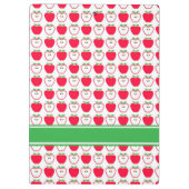 Aangepast klembord voor rode en witte Apple (Achterkant)