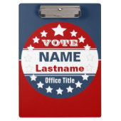 Aangepast klembord voor Sjabloon van campagne (Voorkant)