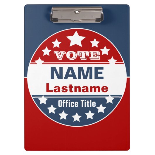 Aangepast klembord voor Sjabloon van campagne (Voorkant)