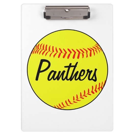 Aangepast klembord voor softbal van de Fastpitch C (Voorkant)