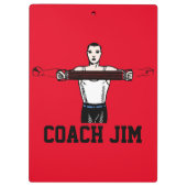 Aangepast klembord voor  SPORT-coach (Achterkant)