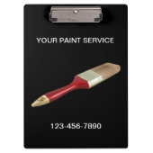 Aangepast klembord voor verfservice (Voorkant)