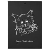 Aangepast klembord voor zwarte kat (Achterkant)